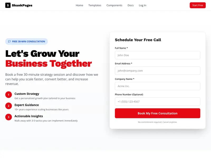 Consultation Booking