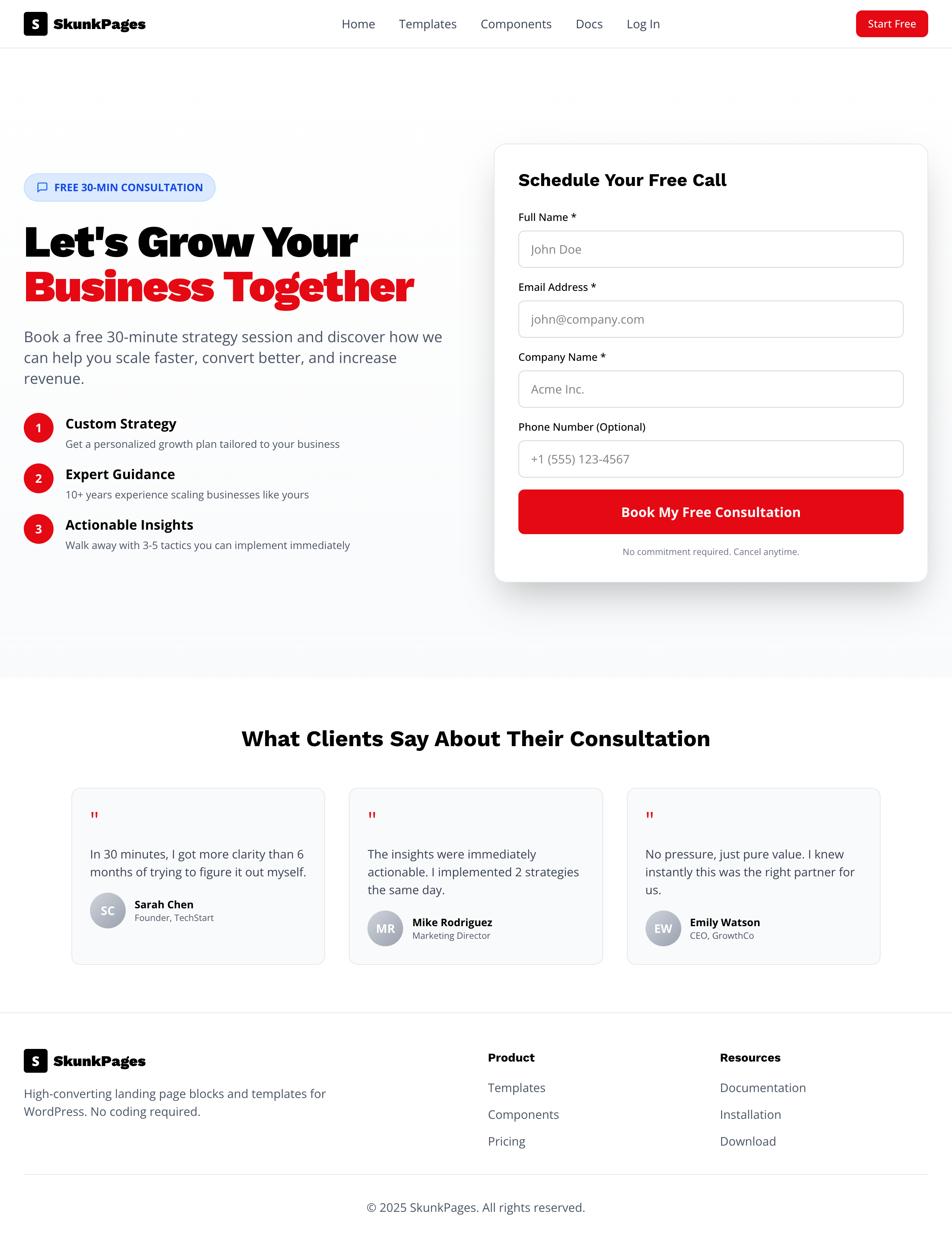 Consultation Booking